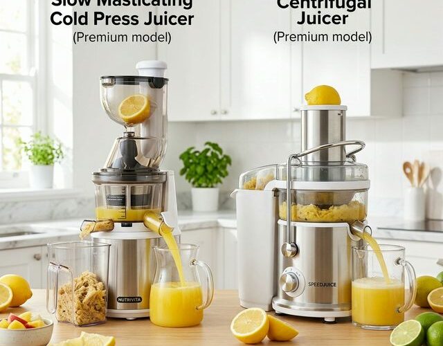 Extracteur de jus à froid vs Centrifugeuse : Lequel choisir pour les agrumes ?