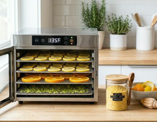Quel déshydrateur alimentaire choisir pour sécher vos zestes ?