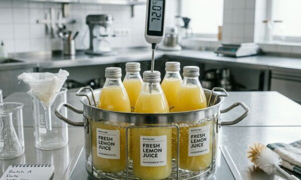 Comment conserver le jus de citron frais ? (Techniques et pasteurisation)