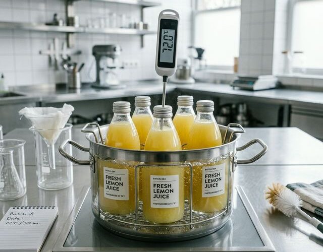 Comment conserver le jus de citron frais ? (Techniques et pasteurisation)