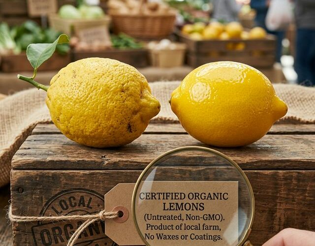 Comment reconnaître un citron “non traité après récolte” ? (Le piège du Bio)
