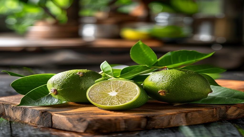 Combava (kaffir lime) : zeste, feuilles et utilisation en cuisine