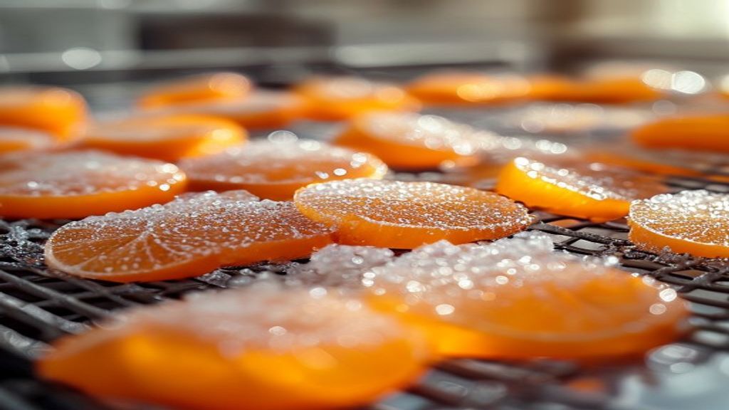 Écorces d’orange confites : la recette et la conservation